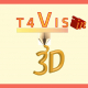 T4Vis in 3D logo