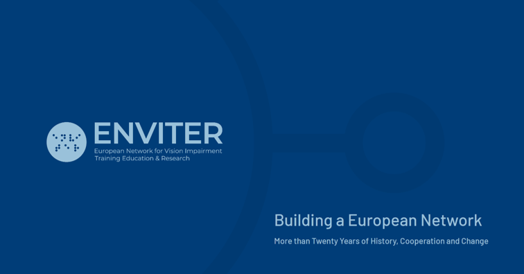 Image of the front page of the history book: ENVITER, Building a European Network - more than 25 years of history, cooperation and change